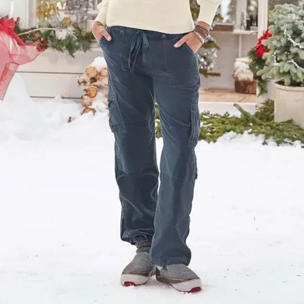 Sundance Nightfall Blue Drawstring Cargo Pants